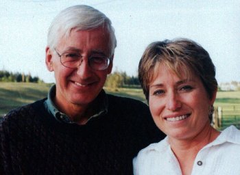 Michael Cecil with sister Marina Castonguay.